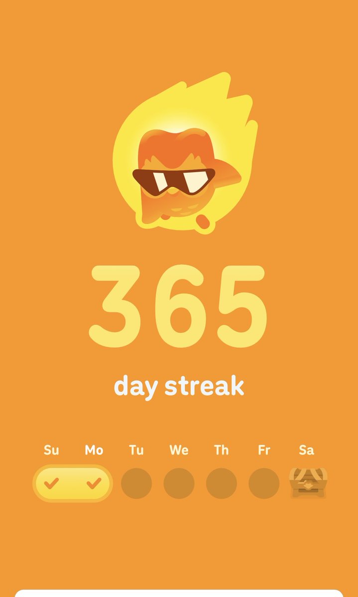 hirosg's tweet photo. 今日で365日のDuolingo。
こんな続いた学習用アプリは初めて。

ただ例文で不思議な表現が多々ある。

Can I borrow your credit card?
って、中国語だとよく使う表現？
クレジットカード💳って貸さないよね？ https://t.co/m5OfoV3ssa