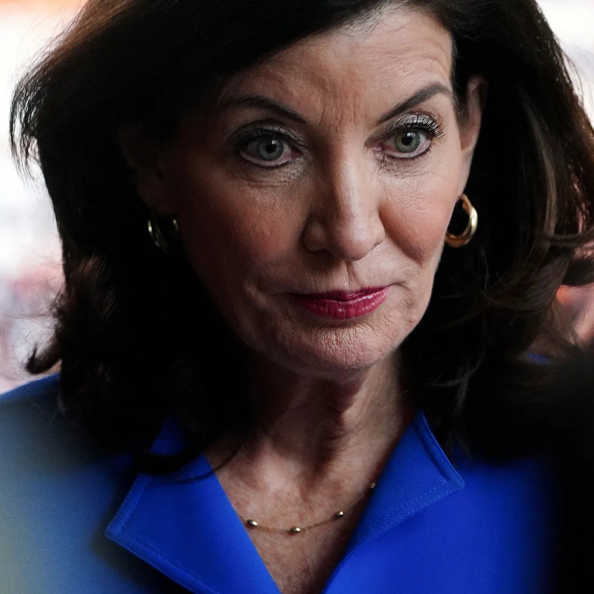 ThomasKelloggNY's tweet photo. 🚨 BREAKING: Hochul’s policies let nearly 7,000 criminal illegal aliens walk free in New York. She should be voted out — some say arrested.

Kathy Hochul’s sanctuary rules released people with homicide, assault, and sex-offense records instead of turning them over to ICE.

That is not public safety. That is politics first.

Vote her out. Bruce Blakeman for Governor.