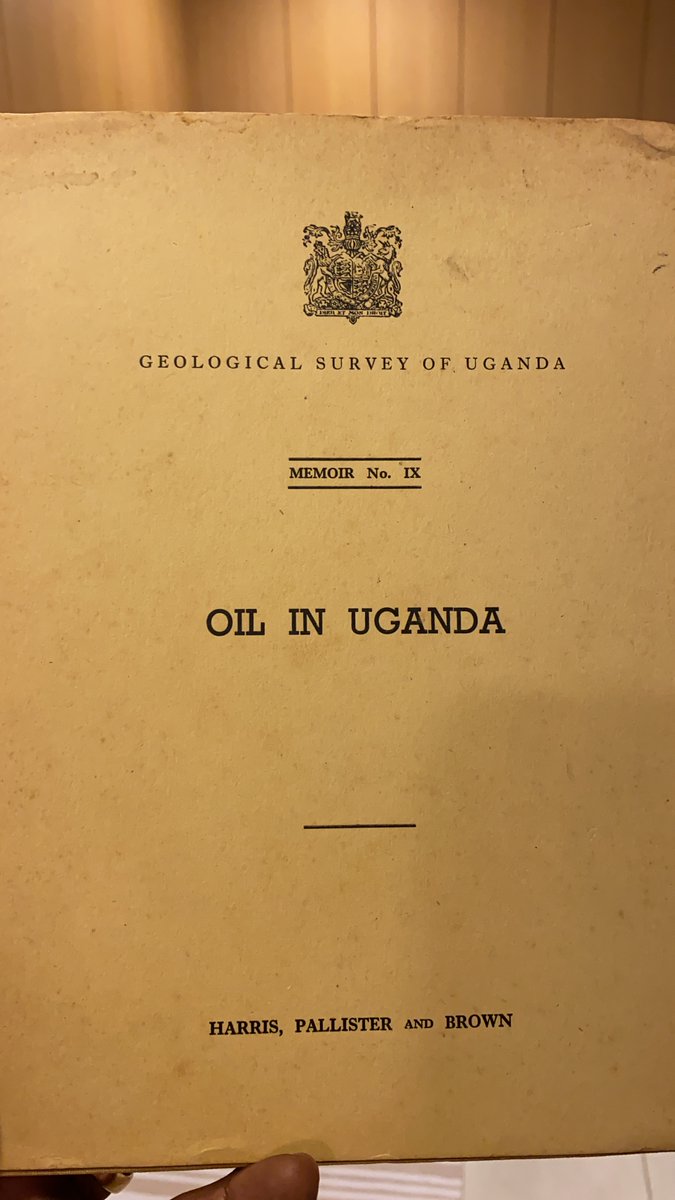 Opiaiya's tweet photo. I shall be stomping for Uganda's oil and gas sector and industry this week. It is a special as Uganda's crude enters the world with its own identity and carries the national project forward at a unique time in the global history of oil.  The journey continues. https://t.co/sRmJOEYYOd