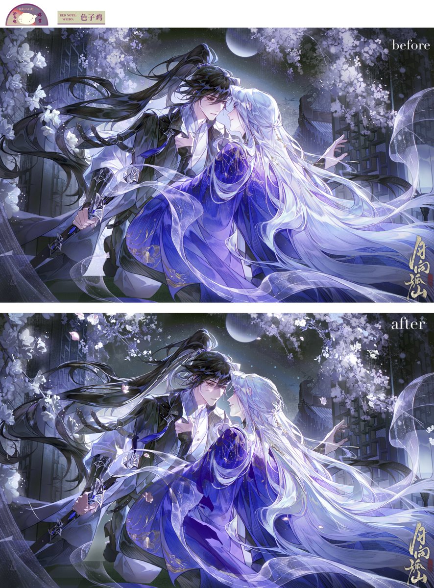 touziniao's tweet photo. 修改学生的作业-23
这一期的共同点是，让画面更有层次感的微妙调整，因为学生的功底都很厉害，最大限度保留了原本的画面。 https://t.co/vMsAD7CTKZ