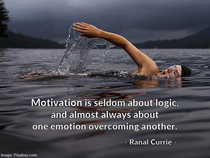 Ranal55's tweet photo. Motivation is seldom about logic, and almost always about one emotion overcoming another.
#quote #quotesmith55 #motivation #emotion #logic #MondayMotivation https://t.co/sKs75XnE31