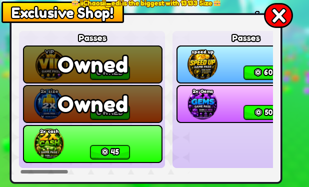 _Halyn_7's tweet photo. We've fixed the issues holding us back from releasing the game. They were related to game passes but they have been resolved now!

❤️Likes and♻️are very much appreciated!!
👀Drop a follow too?

#Roblox #RobloxDev #RobloxDevs https://t.co/0yfGZF1DHg