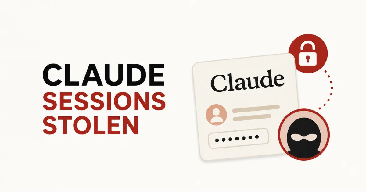 Xploitzone_01's tweet photo. 🚨 AI Account Theft Alert

Infostealers are now targeting Claude AI sessions, stealing browser tokens that can let attackers hijack active accounts without needing the user's password.

🔗 https://t.co/FSWSdaJQbG

#CyberSecurity #AI #Infostealer https://t.co/KP5WcQmVYJ
