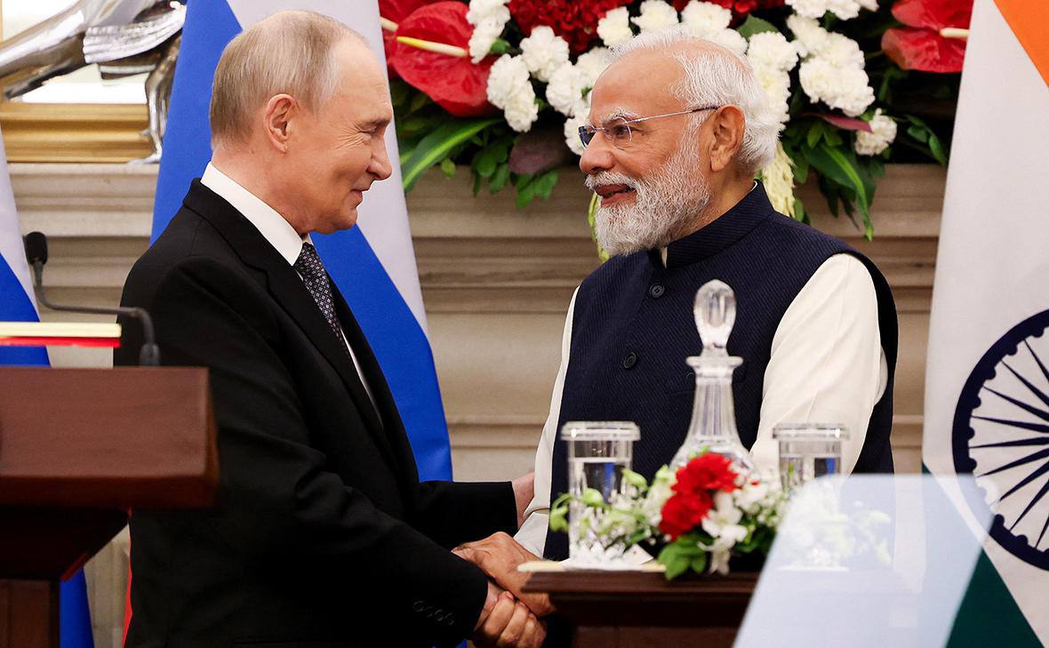 mog_russEN's tweet photo. Every day of war sets humanity back. We must move toward ending hostilities – Indian Prime Minister Modi at a meeting with Putin. https://t.co/6q4denCwJc