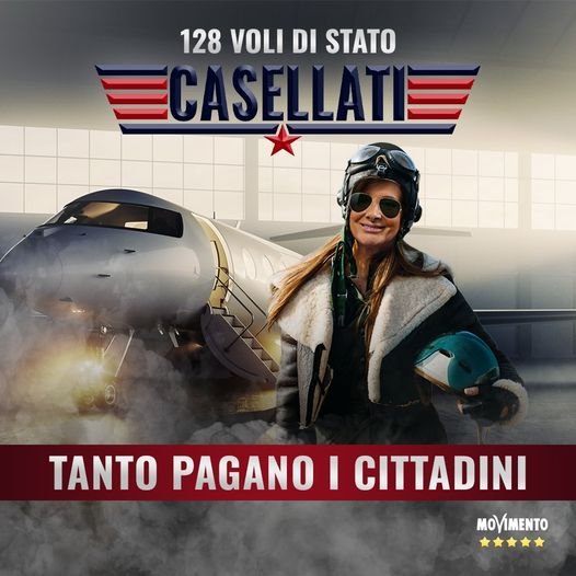Mariangelaf69's tweet photo. Ma, il #volodistato per #DiBattista, no, eh?
#casellati #aerotaxi https://t.co/awiS1IHyI3