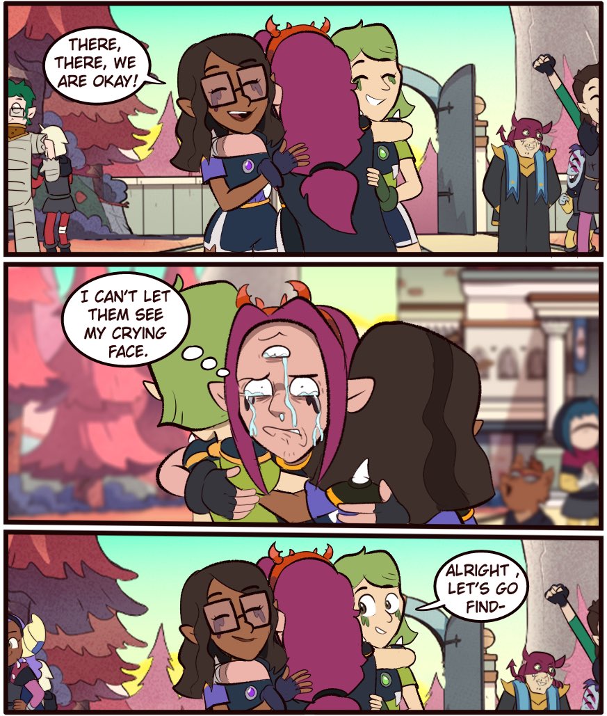 MoringmarkMark's tweet photo. Don’t Let Them See #theowlhouse #toh https://t.co/vFhj6RmDSp