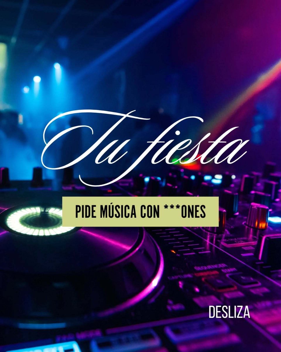 DavidNandez's tweet photo. ¿Tu fiesta pide música con...? Soy todo oídos 😜

#davidnandezdj #summervibes #djparty https://t.co/FjGAzVDKvU