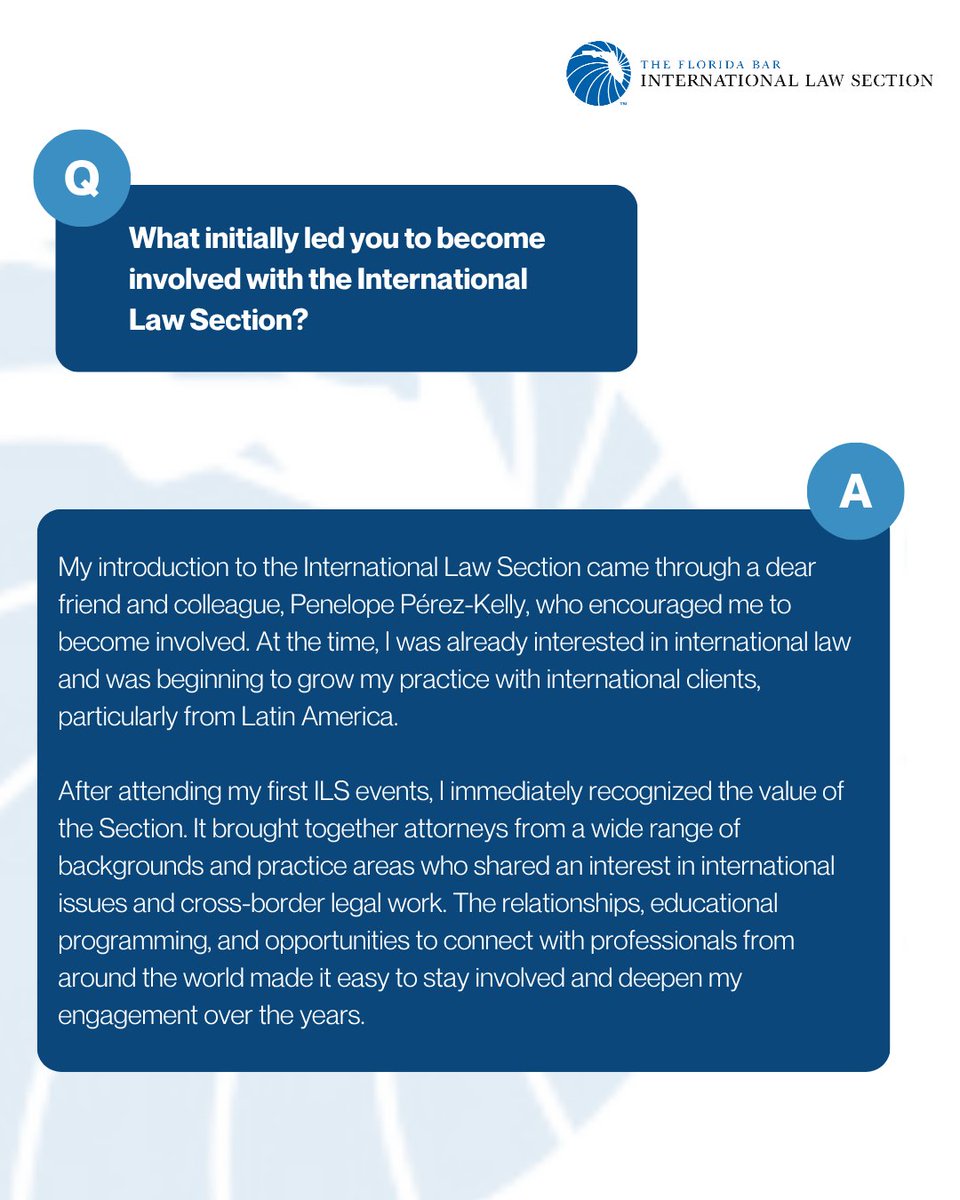 flabar_ils's tweet photo. Meet Cindy Duque Bonilla, Partner at Holland &amp; Knight in Orlando. From her roots in Bogotá to helping Latin American individuals and companies navigate U.S. legal matters, Cindy’s international law journey is rooted in global connections.

Swipe to learn more ➡️ https://t.co/svR4nyW3nA