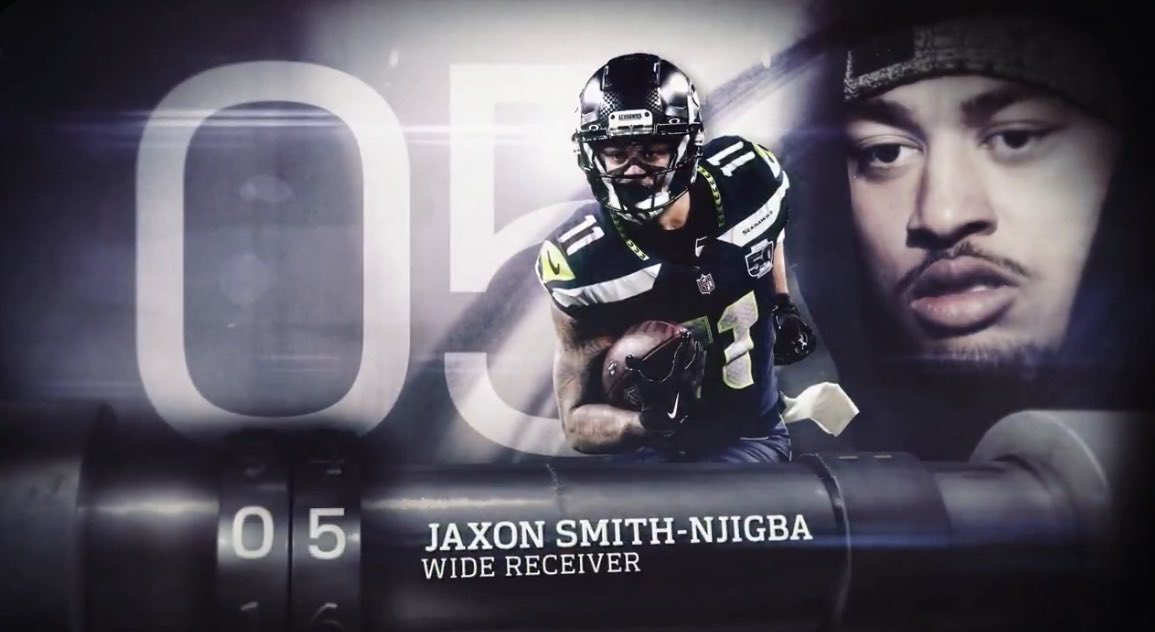 SleeperSeahawks's tweet photo. JSN ends up at No. 5 on the NFL Top 100 https://t.co/76J2chPtZf