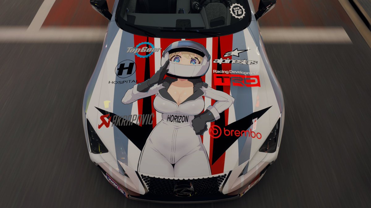 Coup_Pacs_'s tweet photo. #forzahorizon６ #fh6 #livery

Lexus LC 5000 Horizon-Chan livery

26.08.31 / 23:10 – 00:00 (KST)
26.09.01 / 19:30 - 22:00 (KST) https://t.co/ebWfIJdmNW