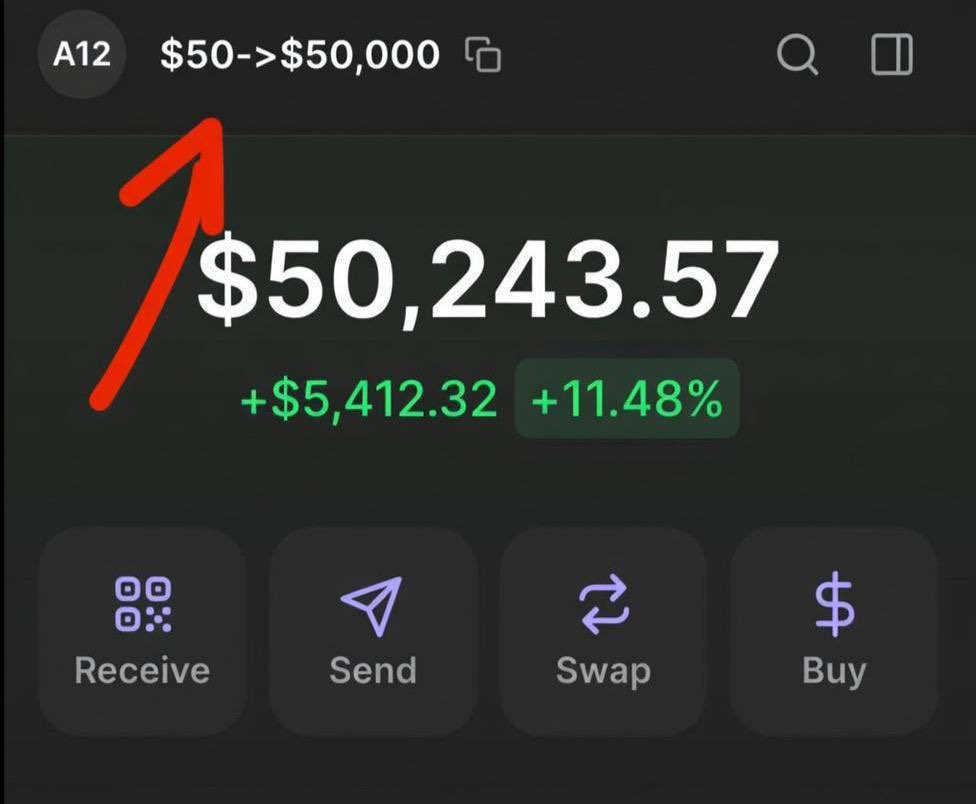 mattsSol1's tweet photo. 3 $sol to 3 winners 🎉

I m doing another $SOL challenge — $50 to $50,000.

Starting from scratch again and posting the plays along the way.

Join here : https://t.co/bsxWeuDSli

If you want to follow every entry from the beginning, join the TG and turn notifications on.

join my channel and put notis on for today