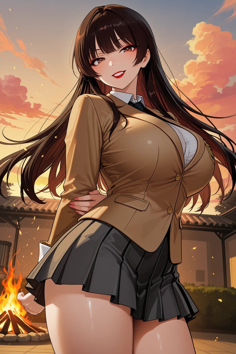 Empen_01's tweet photo. NOW LIVE: "I Hate You." Valeria smiles by the bonfire and tells you she hates you. Found someone better. But hands trembling, arranged marriage yesterday. Walk away or dig? 🔥
#JuicyChat #CrushOnAI #CraveUAI #Roleplay #AI #AIbot
https://t.co/wPHDw6pSVw https://t.co/iyEjl22aci