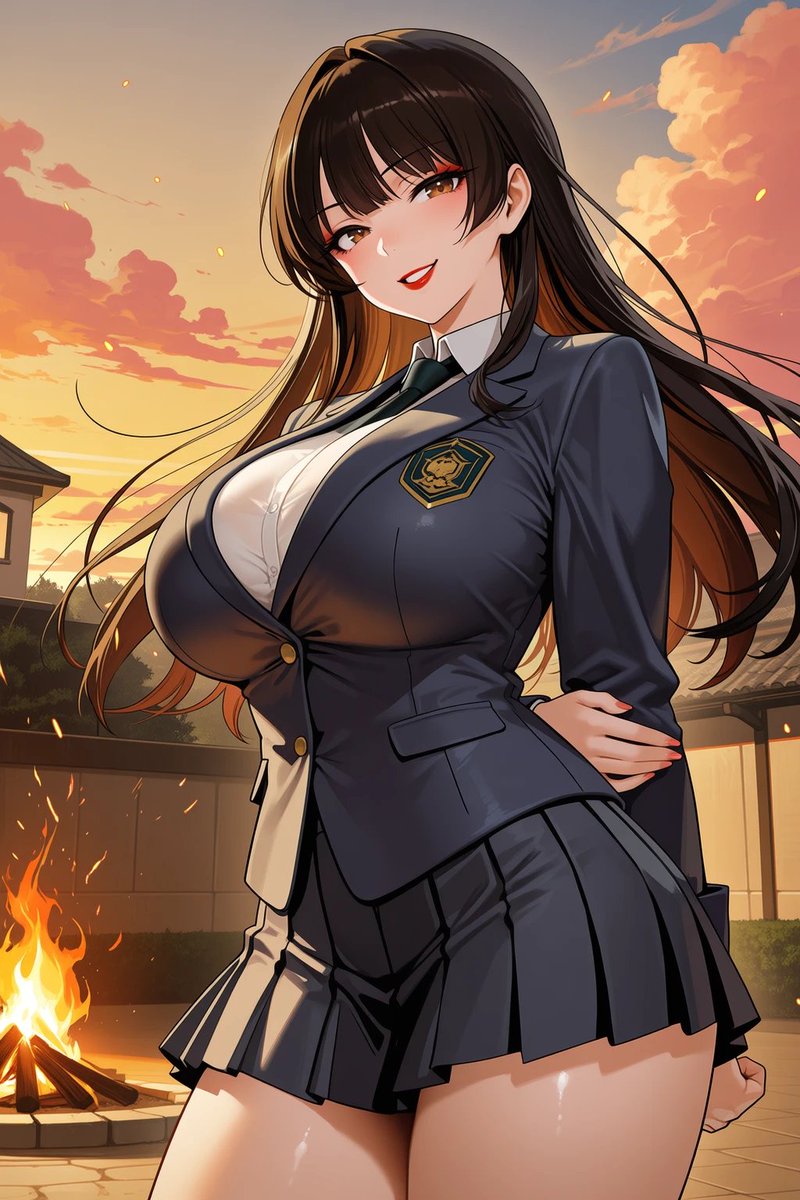 Empen_01's tweet photo. NOW LIVE: "I Hate You." Valeria smiles by the bonfire and tells you she hates you. Found someone better. But hands trembling, arranged marriage yesterday. Walk away or dig? 🔥
#JuicyChat #CrushOnAI #CraveUAI #Roleplay #AI #AIbot
https://t.co/wPHDw6pSVw https://t.co/iyEjl22aci