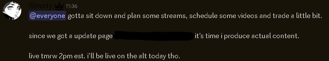 ShiestyUpdatess's tweet photo. Stream tomorrow, follow up!!! https://t.co/6IdccrLzBx

Shiesty via discord. https://t.co/m8PQWlz1Rn