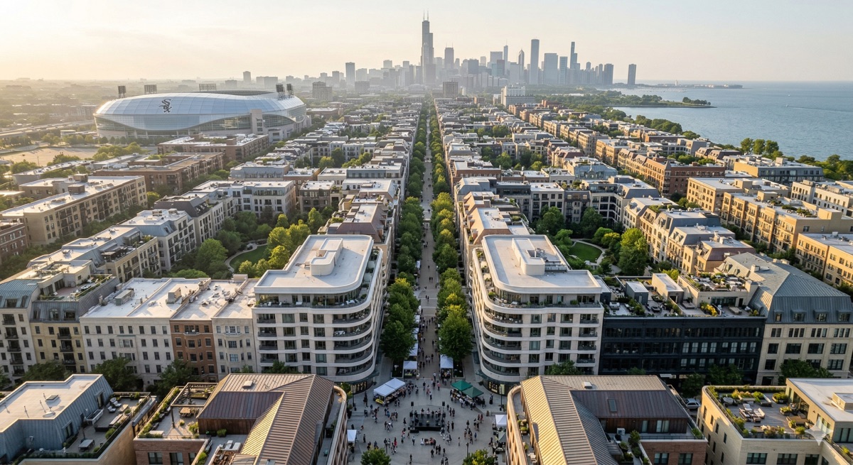 UrbanCourtyard's tweet photo. Americans yearn for more dense, fine-grained urban stadium districts. Who will give it to them? https://t.co/qyxiG6qbkC
