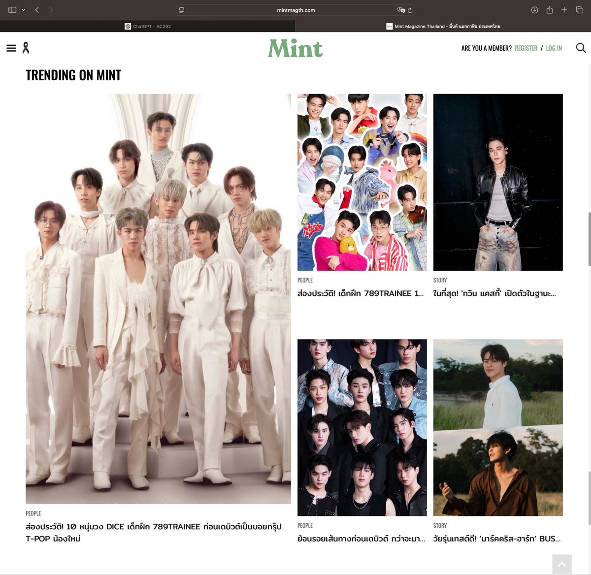 josang_06's tweet photo. แก บทความแนะนำสมาชิก #DICE_SONRAY ตั้งแต่สมัยตอนเดบิวต์ 2 ปีที่แล้วนู๊นน กลับมา Trending ขึ้นอันดับ 1 ในเว็บ Mint Magazine แสดงว่ารอลนี้คนมุงไอได๊เพิ่มขึ้นเยอะมากจริงๆ น่าจะขึ้นฟีดจนไปเสิชหาข้อมูลว่าในวงใครเป็นใคร ชื่ออะไรบ้าง มาถึงแล้วจริงๆอ่ะ วันที่ไอได๊ถูกค้นพบ ชั้นมีน้ำตา😭 https://t.co/YrT6ZmCw6p