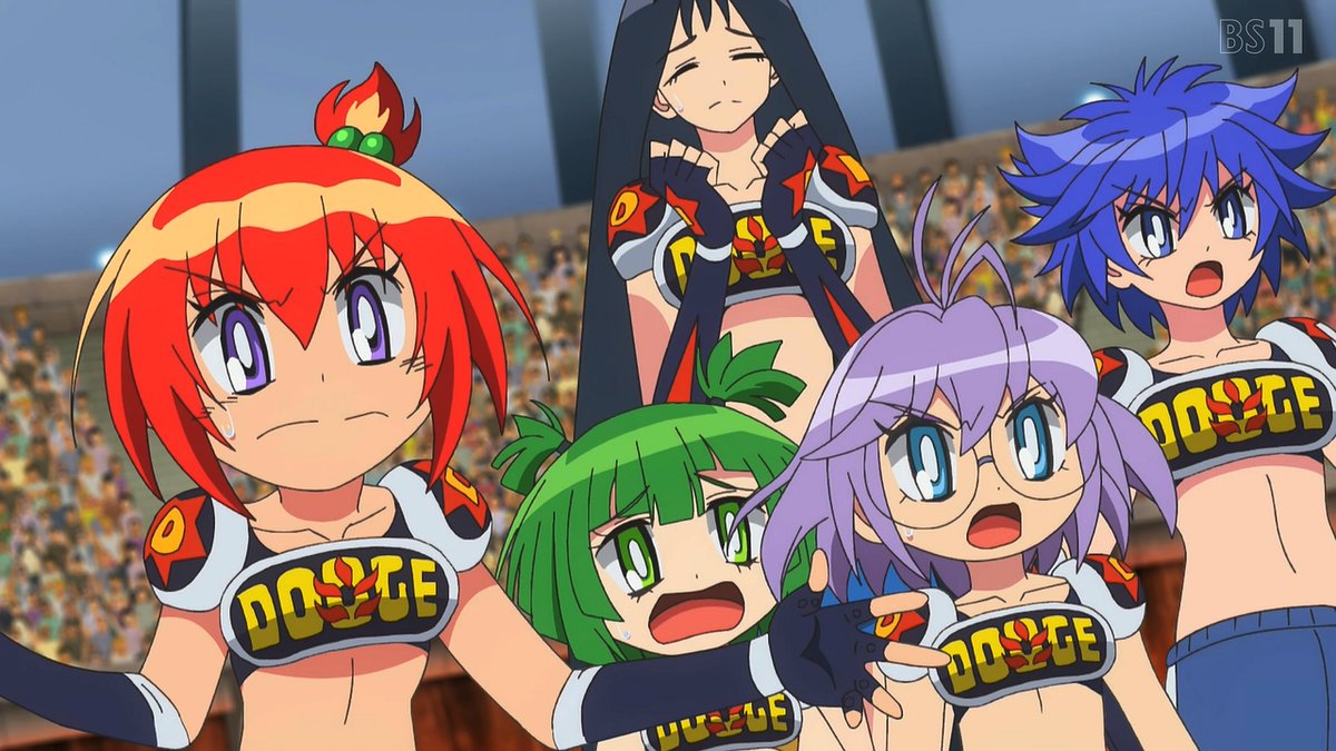 炎の闘球女 ドッジ弾子 第9話 ツイート画像 1