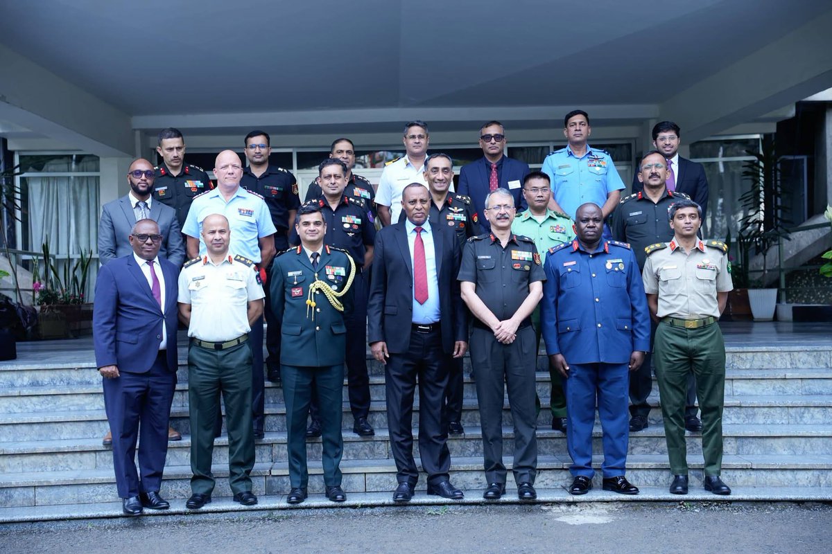 fanatelevision's tweet photo. India-led Defence Delegation Turns to #Ethiopia for a Closer Look at Its Political, Economic and Regional Role 

https://t.co/rwvzKJrY31 https://t.co/T0b3vOVBHv