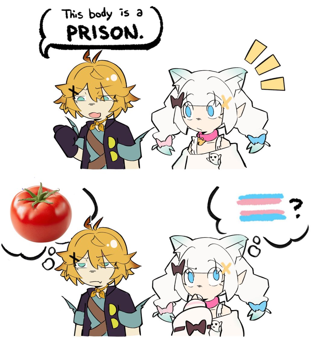 JCONvt's tweet photo. I thought it would be funnier to just put a png of an actual Tomato. https://t.co/JpfPQQWnVR