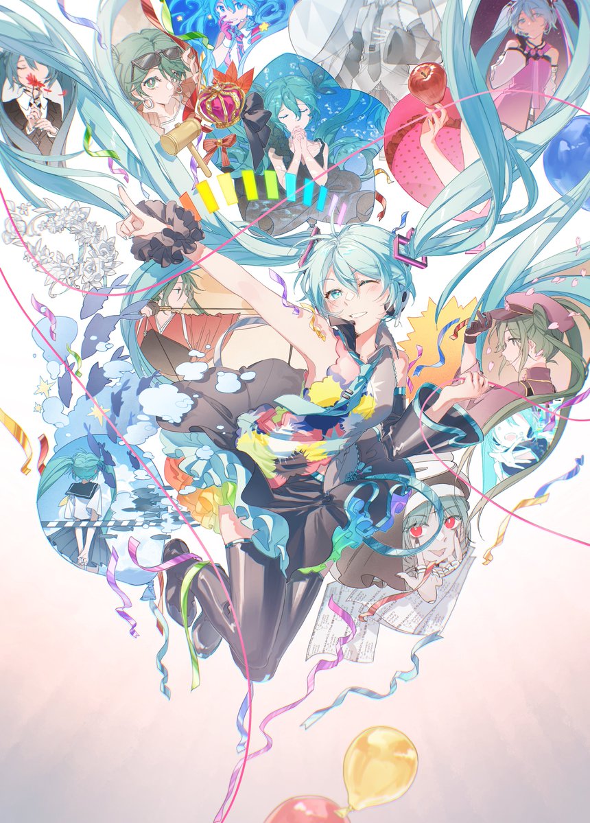 CAIcried_owo's tweet photo. #初音ミク生誕祭2026 　
十九回目のハーモニー
Happy 19th anniversary ♡ https://t.co/04Myfo1eiu