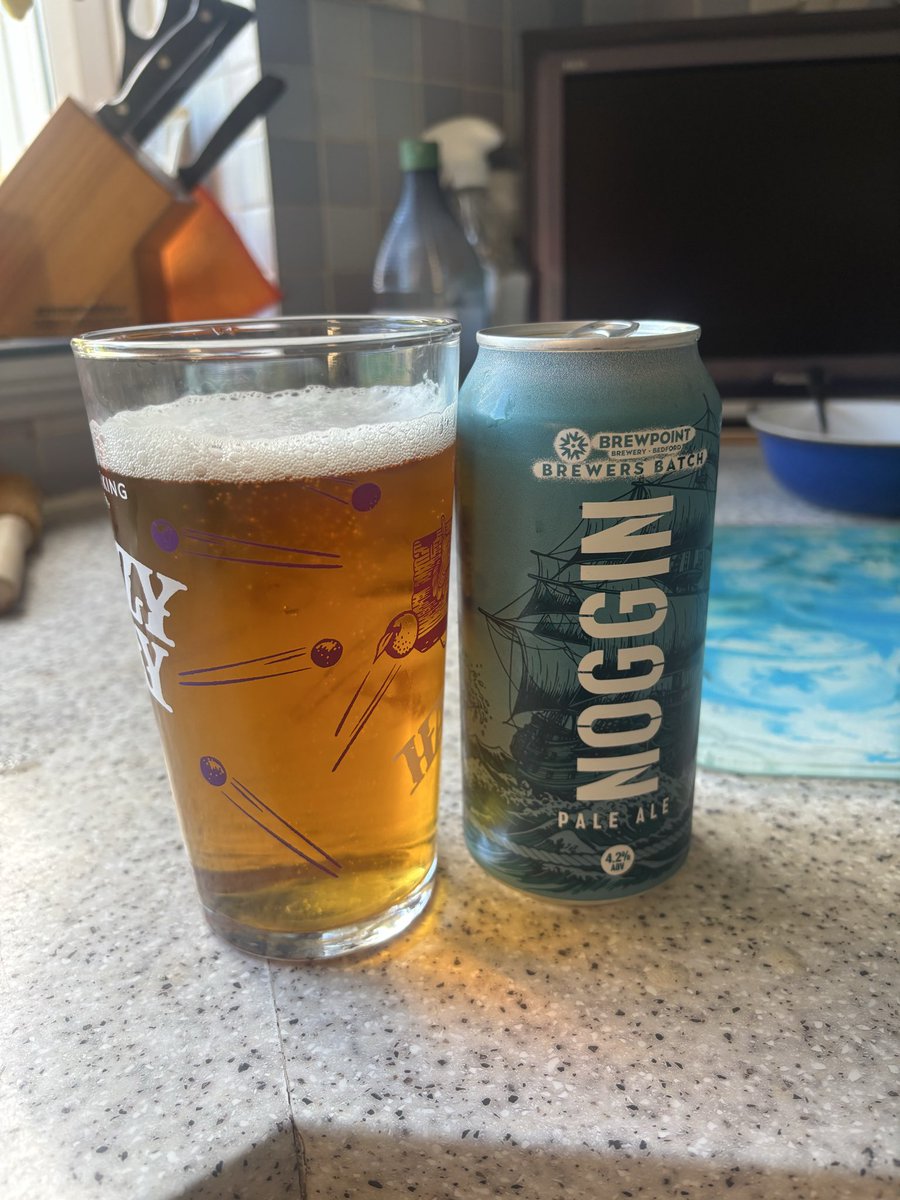 BikesnAle's tweet photo. Trying a Noggin, not to my taste! https://t.co/plEBIsp5Pv