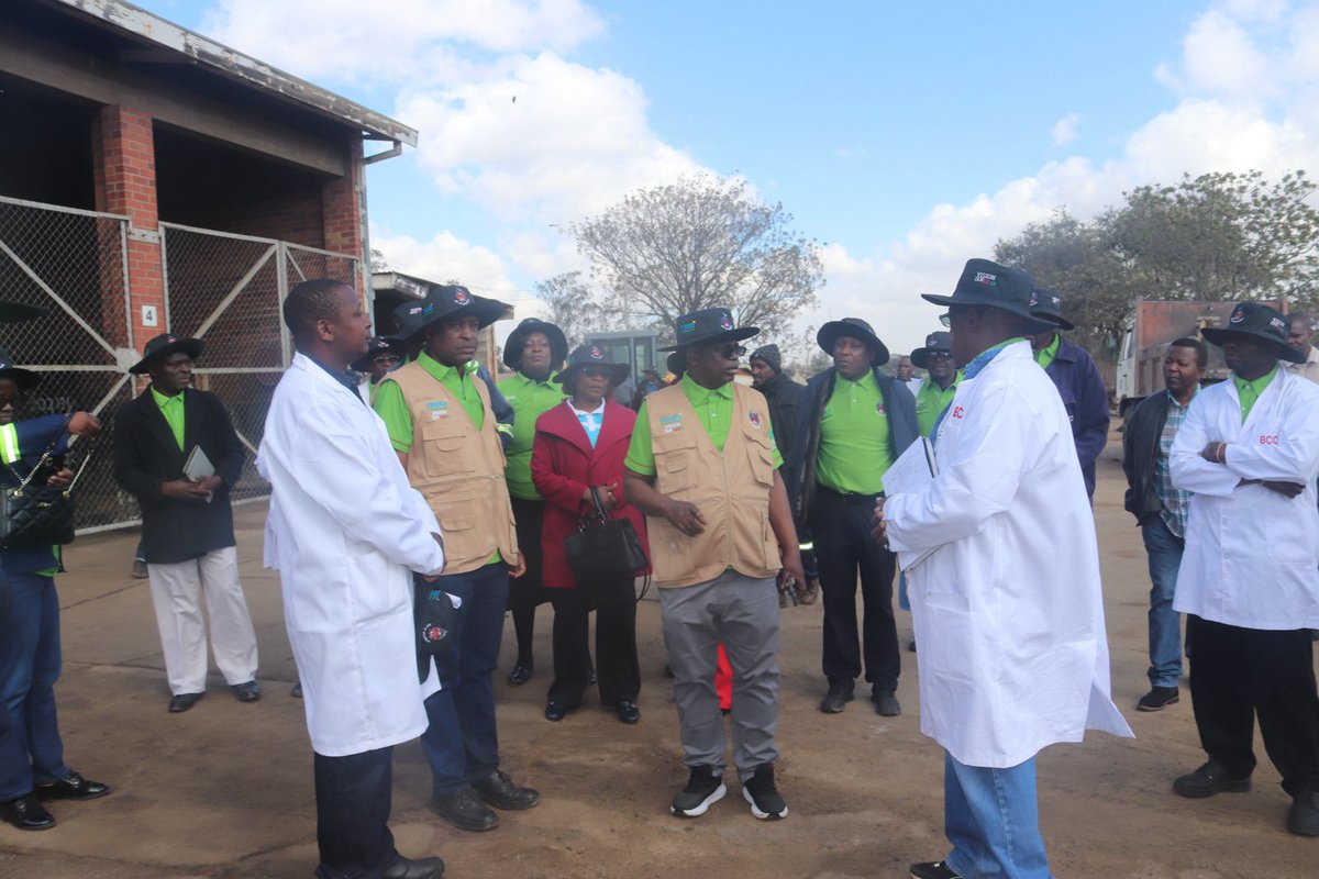 CityofBulawayo's tweet photo. The City of Bulawayo on Friday held the Safety and Health Week commemorations at the Roads Yard as the Municipality amplifies the importance of safe, healthy and decent working conditions.
The commemorations were held under the theme: “Vision Zero: Safety, Health and Well-being.”

The Town Clerk Mr Christopher Dube, who also serves as the Board Chair of the National Social Security Authority (NSSA), reiterated the importance of safety in the workplace.

He stated that the City values the importance of preventing occupational hazards while encouraging staff to make workplace safety and employee wellness a round-the-clock commitment to improve productivity.

The event was also attended by different organisations including Ingutsheni Central Hospital, NSSA and the National AIDS Council, with their representatives emphasising the importance of taking better care of oneself both physically and mentally.

It was revealed that employee well-being is crucial to the effective management and success of any organisation.