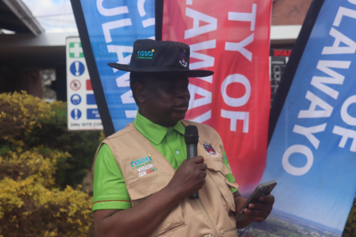 CityofBulawayo's tweet photo. The City of Bulawayo on Friday held the Safety and Health Week commemorations at the Roads Yard as the Municipality amplifies the importance of safe, healthy and decent working conditions.
The commemorations were held under the theme: “Vision Zero: Safety, Health and Well-being.”

The Town Clerk Mr Christopher Dube, who also serves as the Board Chair of the National Social Security Authority (NSSA), reiterated the importance of safety in the workplace.

He stated that the City values the importance of preventing occupational hazards while encouraging staff to make workplace safety and employee wellness a round-the-clock commitment to improve productivity.

The event was also attended by different organisations including Ingutsheni Central Hospital, NSSA and the National AIDS Council, with their representatives emphasising the importance of taking better care of oneself both physically and mentally.

It was revealed that employee well-being is crucial to the effective management and success of any organisation.
