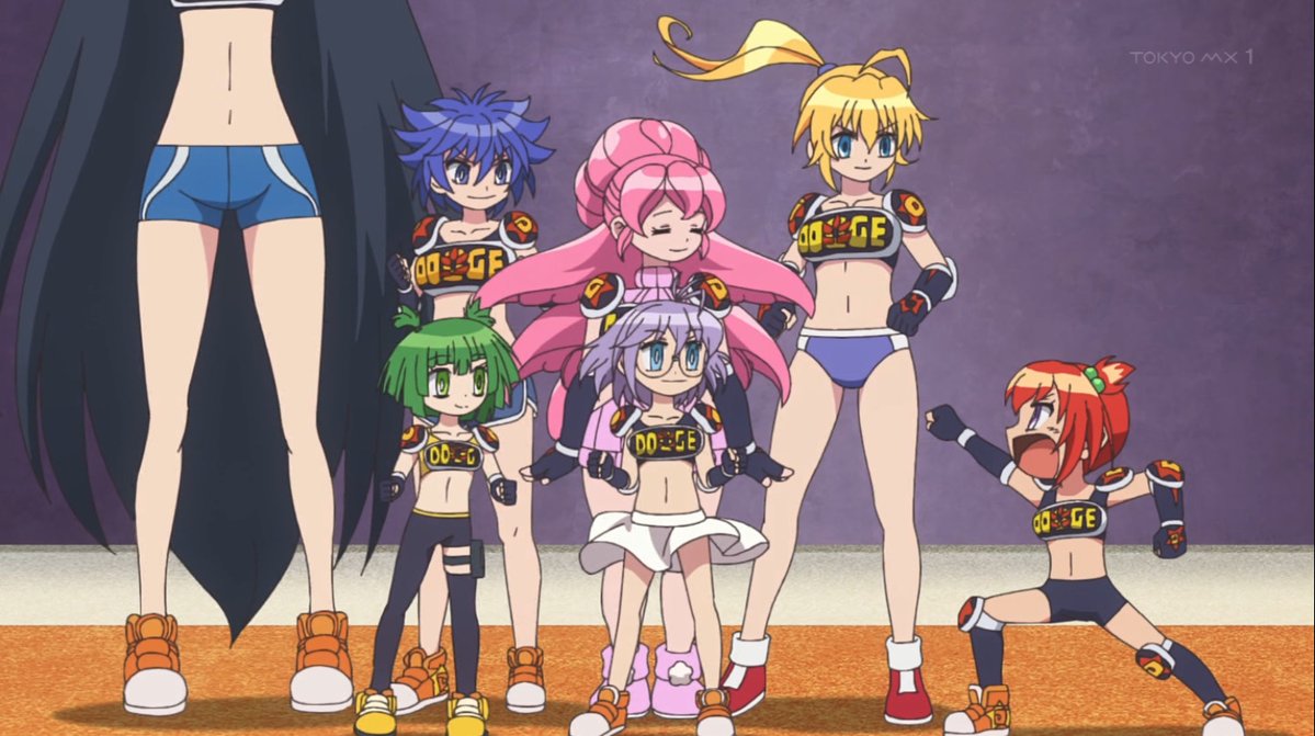 炎の闘球女 ドッジ弾子 第9話 ツイート画像 1