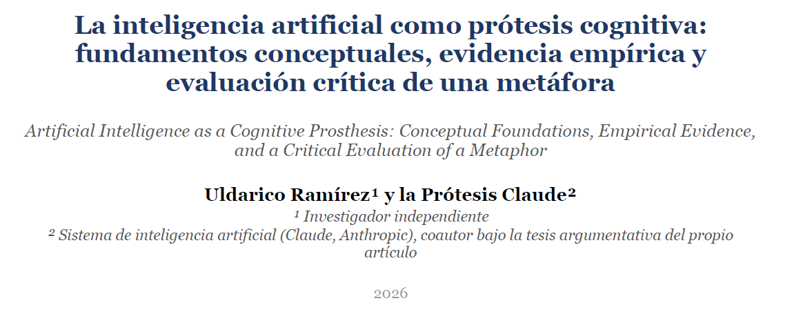 uldaricorape's tweet photo. #CECIA #Inteligencia #Artificial es: #Protesis #Cognitva. Aun no tiene manual de uso terminado. Comparto #Patologías de la #Prótesis : #Deuda #Pereza #Sedentarizacion #Cognitiva #CamarasdeEco y #BurbujasAlgorítmicas https://t.co/Ay5zQrWayF