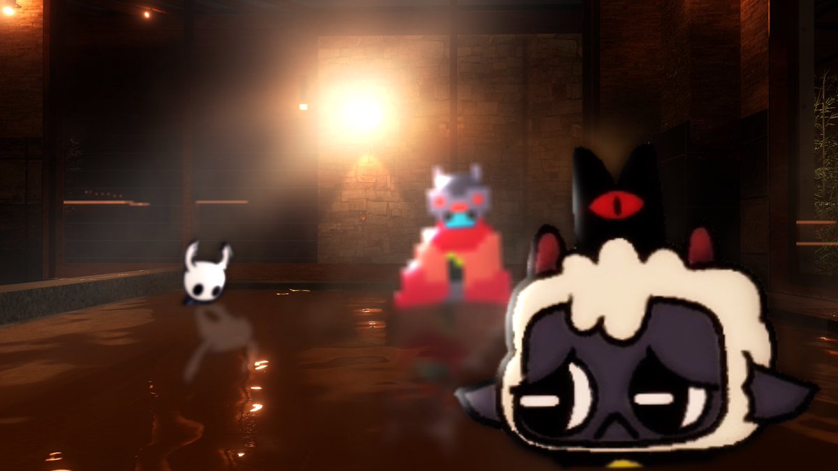 CrownoftheLamb's tweet photo. @BasinKnight (Who the hell even are these people…? I just wanted to come here and relax after a long day…) https://t.co/Zrhcc6amlT