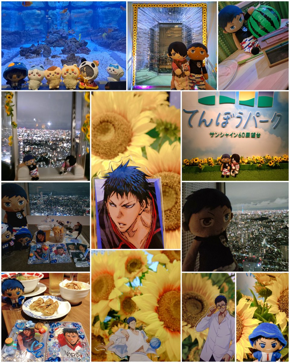 aa05aa28's tweet photo. すみすい🐠にてんぼうパークに
盛りだくさんでお祝いできて幸せ♡
これからも応援していきます
誕生日おめでとう💙青峰くん🏀 https://t.co/HNOi741Wx3