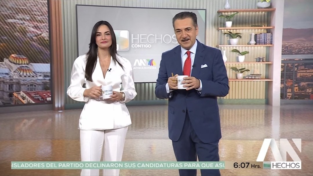 jzarzap's tweet photo. Hoy arrancó #HechosContigo por @AztecaNoticias con @alemolinatv y estaremos de lunes a viernes! Los esperamos!! https://t.co/NyfhCURaVj