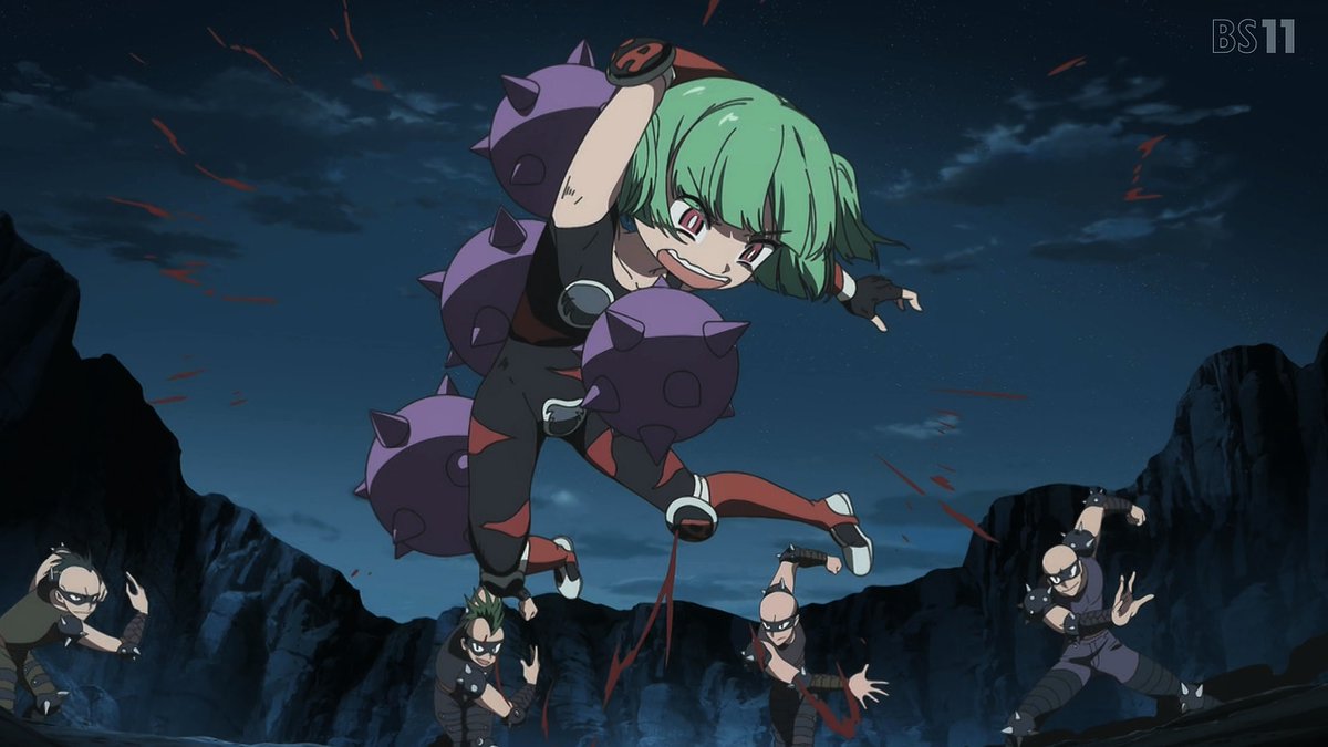炎の闘球女 ドッジ弾子 第9話 ツイート画像 1