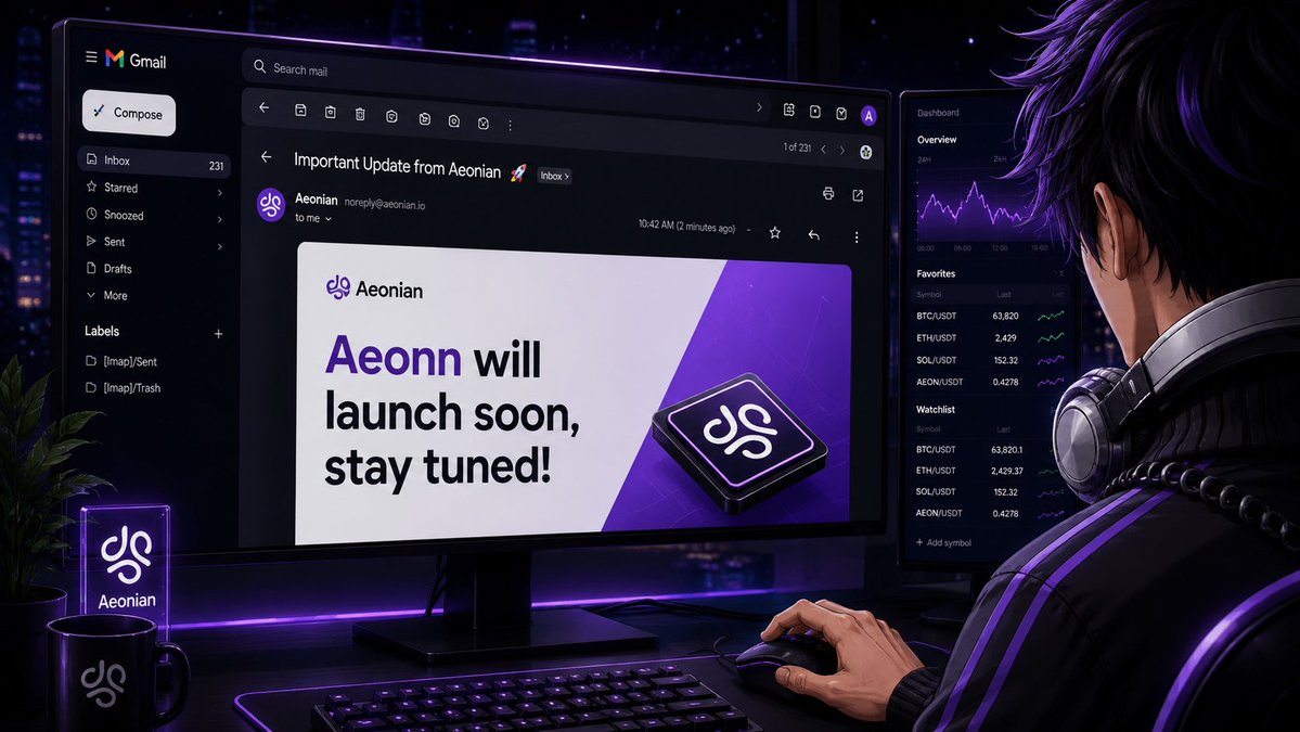 Aeonian_trade's tweet photo. One more sleep

solana:8VVnrJ9T7ykz2fJscD6ycSn25HNbLvczixP9bqW3pump TGE is tomorrow, September 1st

Set your alarms https://t.co/xYzZCHy0xm