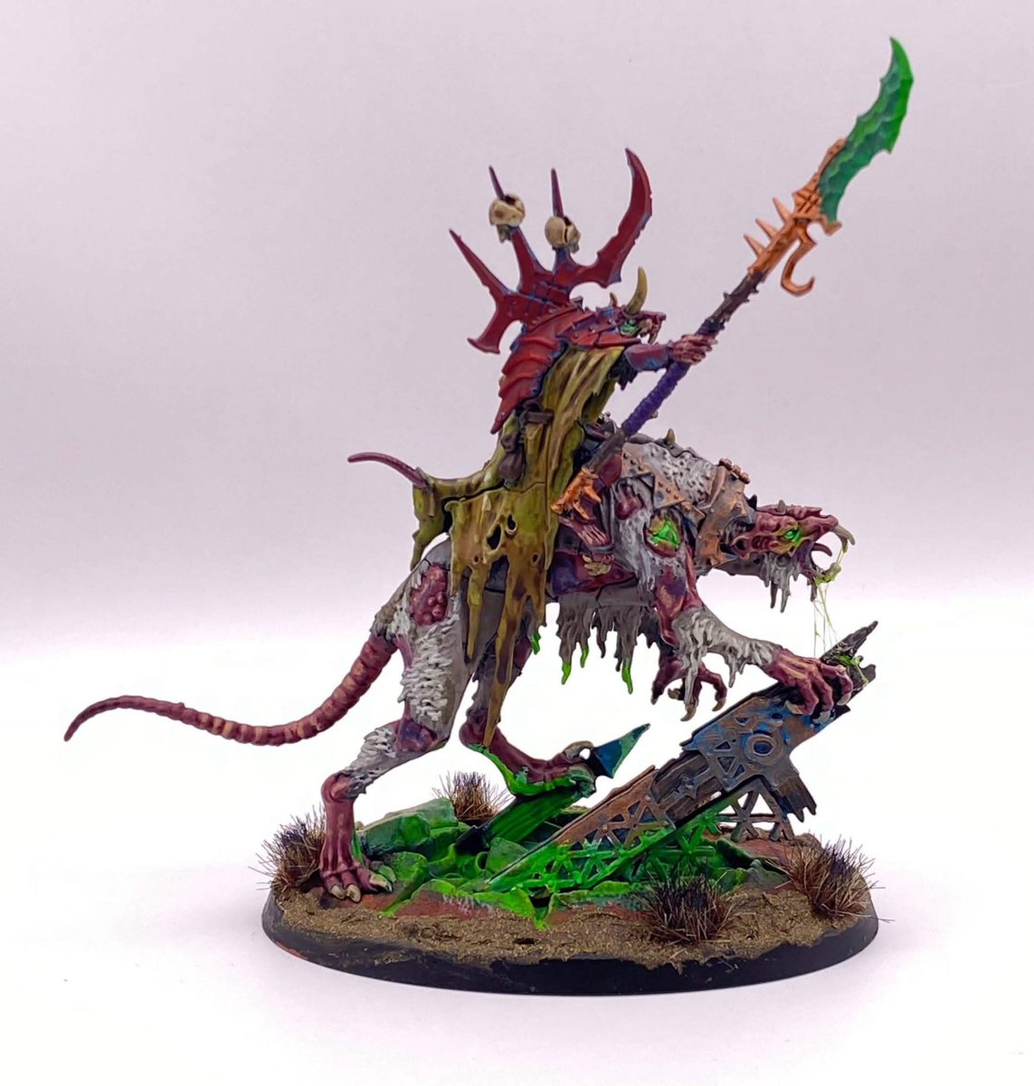 Mastormichael's tweet photo. Forgot to post this gnawlord i painted up
#warhammeraos https://t.co/rJ8h8tyGEY