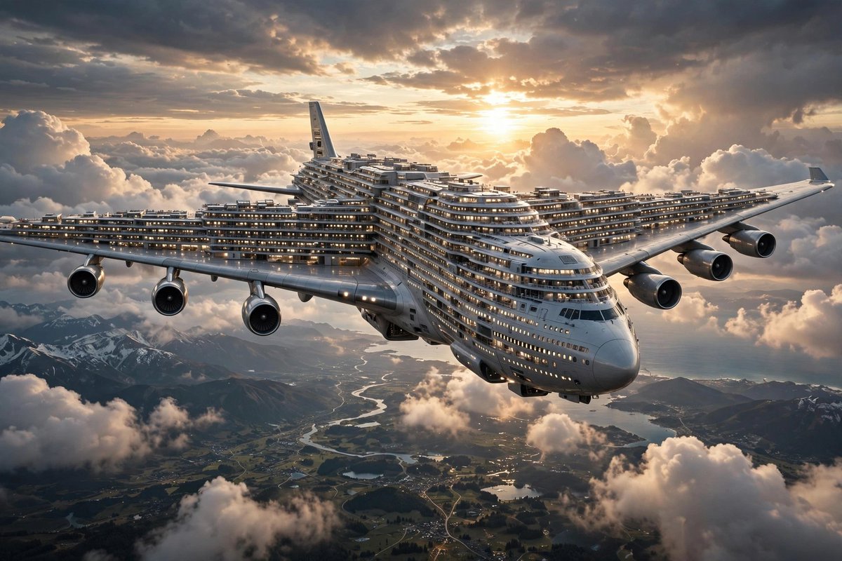 GaugustoGaugust's tweet photo. O maior avião do mundo que transporte 99999 pessoas ele voa uma vez por ano só https://t.co/WoGHOGX90i