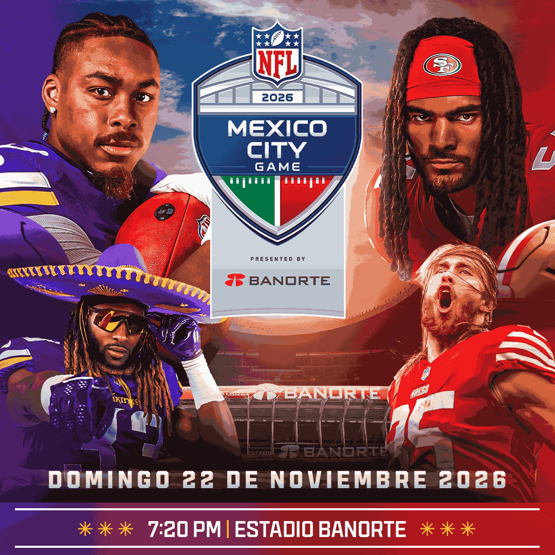 Ticketmaster_Me's tweet photo. 🏈 Si deseas comprar boletos para el partido entre Minnesota Vikings vs San Francisco 49ers de la @nflmx  🏟️

Te compartimos los siguientes tips 👇 https://t.co/q1g4FQFlyx