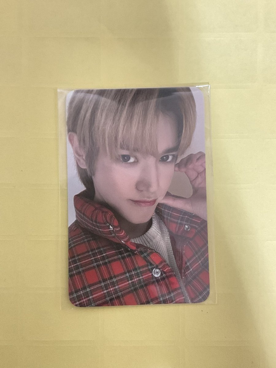 doublepori's tweet photo. wts แทยง taeyong 
price 100 ( ลดเพิ่มได้นะคะ )
shipping 40 

#ตลาดนัดเอ็นซีที #ตลาดนัดnct https://t.co/zOSLrwbZPj