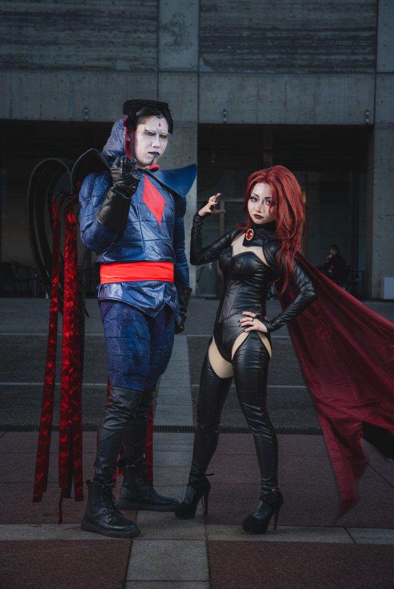 jokerfreeza0710's tweet photo. 【cosplay】

Mister Sinister &amp; Goblin Queen
/ X-MEN'97

「私の元へ来るがいい
お前と息子を高貴な宿命へと導いてやろう」

「私を追ってくればこの程度じゃすまないわよ
忠告するわ…こないで」

📸 @unmatchsan 
#東京コミコン2025
#TCC2025
#東京コミコンコスプレ https://t.co/6JiXS3OVq4