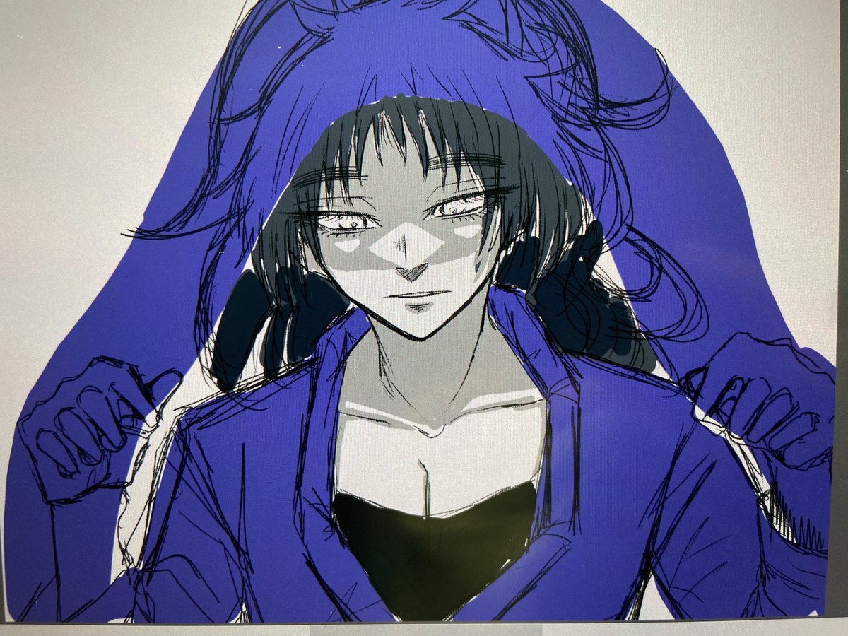 yukichineko's tweet photo. これをこう
………下手はいつまで経っても下手
＃絵描きさんフォロバ１００ 
＃絵柄が好みって人にフォローされたい
#絵 https://t.co/XgnPFBQoJE