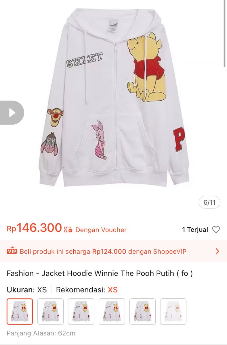itskindagal's tweet photo. Catherine Vallencia (@CErine_JKT48) stuns with Jacket Hoodie Winnie The Pooh Putih ( fo )

💌 https://t.co/i6QookJWzS

#OOTDmember #OOTDjkt48 #OOTDjeketi https://t.co/JRPM74Zv9c