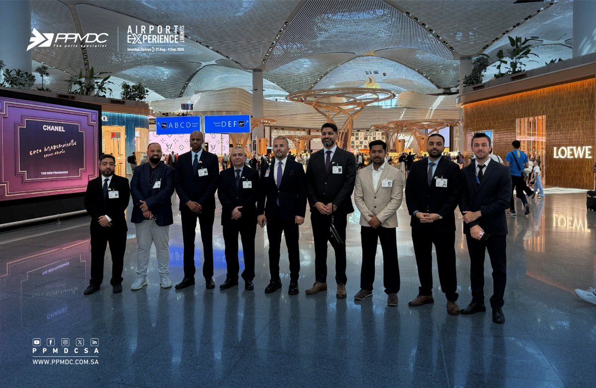 ppmdcsa's tweet photo. A insightful operational tour at @igairport  ! ✈️

Our PPMDC delegation met with Mr. Mehmet Büyükkaytan (Deputy CEO & Chief Airport Operations Officer) and Mr. Eray Özgür Coşkun (Director of APOC Coordination) to explore leading operational practices and innovative passenger experience solutions, and to exchange expertise that contributes to enhancing operational excellence and advancing airport services.

#AirportCX #AirportExperience #PassengerExperience #PPMDC