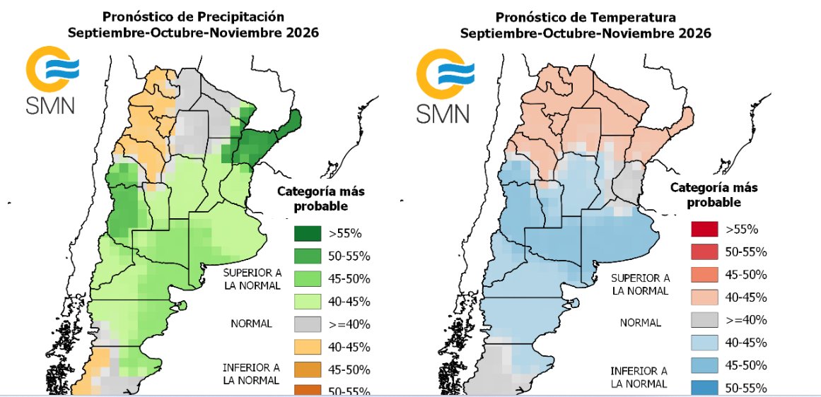 mmartafierro's tweet photo. Más calor y más lluvias para #Misiones entre septiembre y noviembre según el pronóstico trimestral del Servicio Meteorológico Nacional. Las lluvias superarán el 55% histórico y las temperaturas entre el 40 y 45%. https://t.co/2ldiwYfgCh