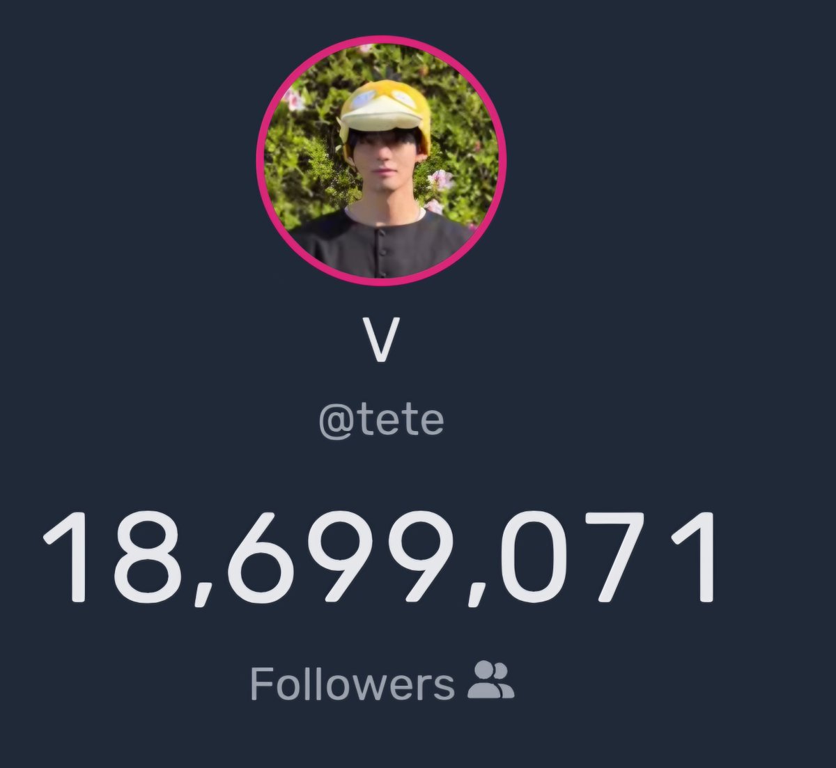 111taekim1111's tweet photo. Kim Taehyung surpassed SEVENTEEN and became #13 most followed kpop act on TikTok 🎉 https://t.co/vdm5ocou4t