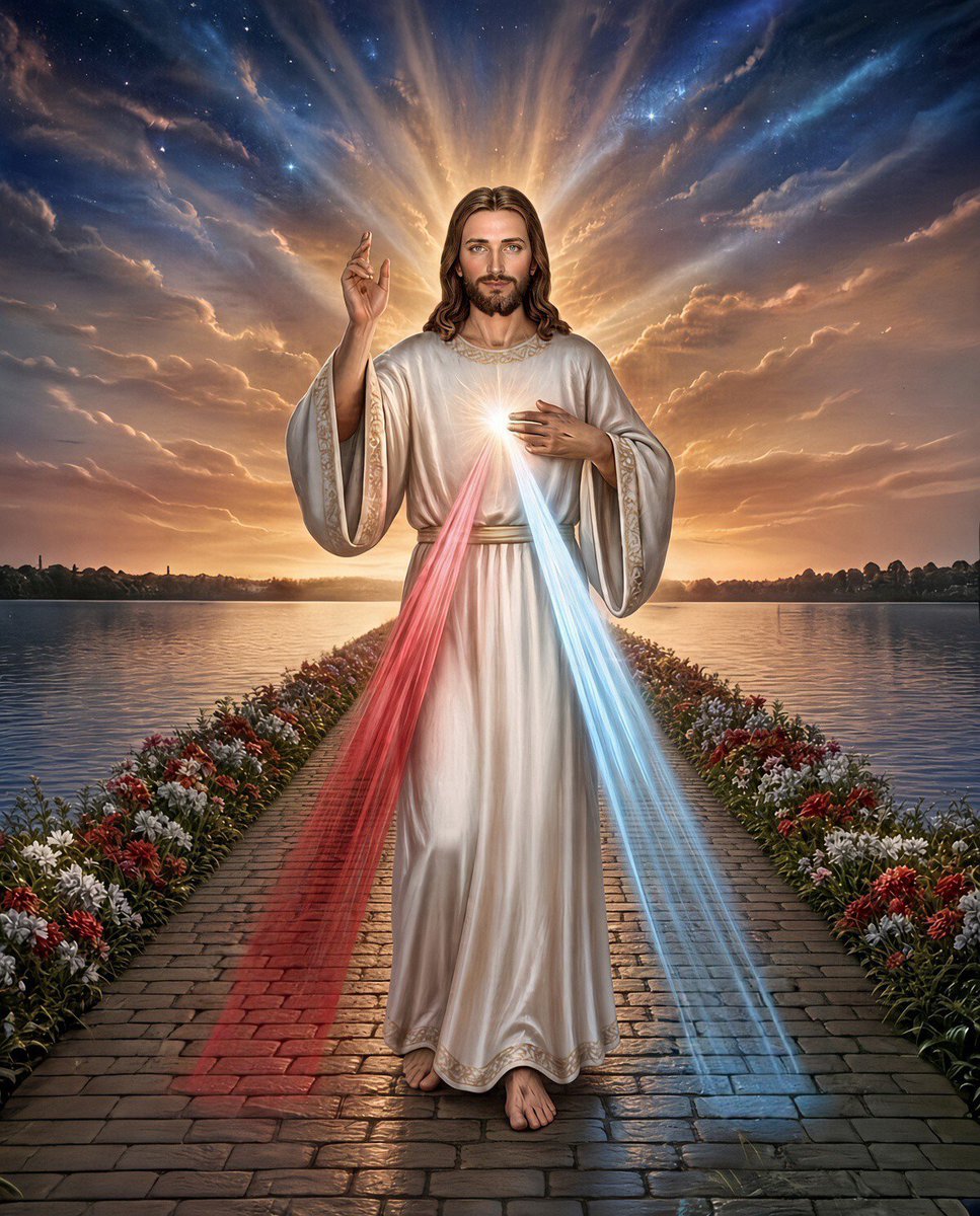DianaMargot_'s tweet photo. “A las almas que propagan la devoción a Mi misericordia, las protejo durante toda su vida”.

-Señor de la Misericordia 💦🩸 https://t.co/y02ILx1exe