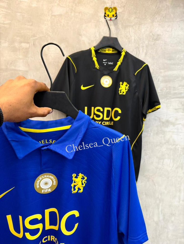 Kemi_Blues's tweet photo. Chelsea 26/27 All Kits With FOS 💙🖤🤍

Size: M, L, XL &amp; 2XL (3XL)
(Chelsea’s Cwc badge cost extra) 

Fan Version: 22k - Customize: 4k
Player version: 30k - Customize: 4k

Location: Nigeria 🇳🇬 WorldWide Delivery. 

Send a dm to Order 🤝🤝🤝

ORDER HERE 👉🏻 https://t.co/i1KildHCle https://t.co/lPo4gm3AFg