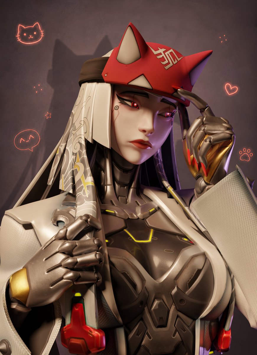 tanqian6918's tweet photo. I think my account is back to normal now… right?
#overwatch 
#Shion https://t.co/YgnfPIAnVo
