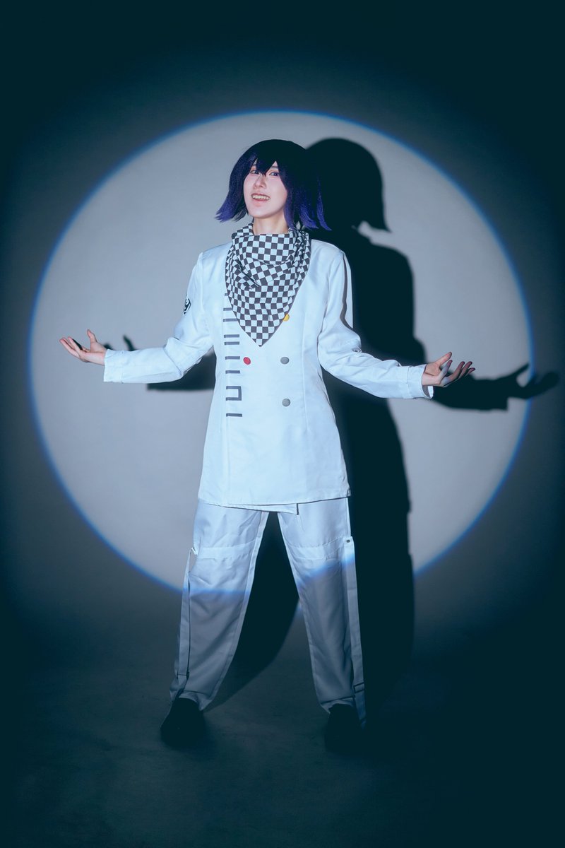 pamirena's tweet photo. Here's my Kokichi Oma cosplay for Danganronpa Creative Contest! #DanganronpaCC

Links to the photos:
https://t.co/NPNE0WBXqT
https://t.co/immqi2X35D https://t.co/dZjPhJGdqq