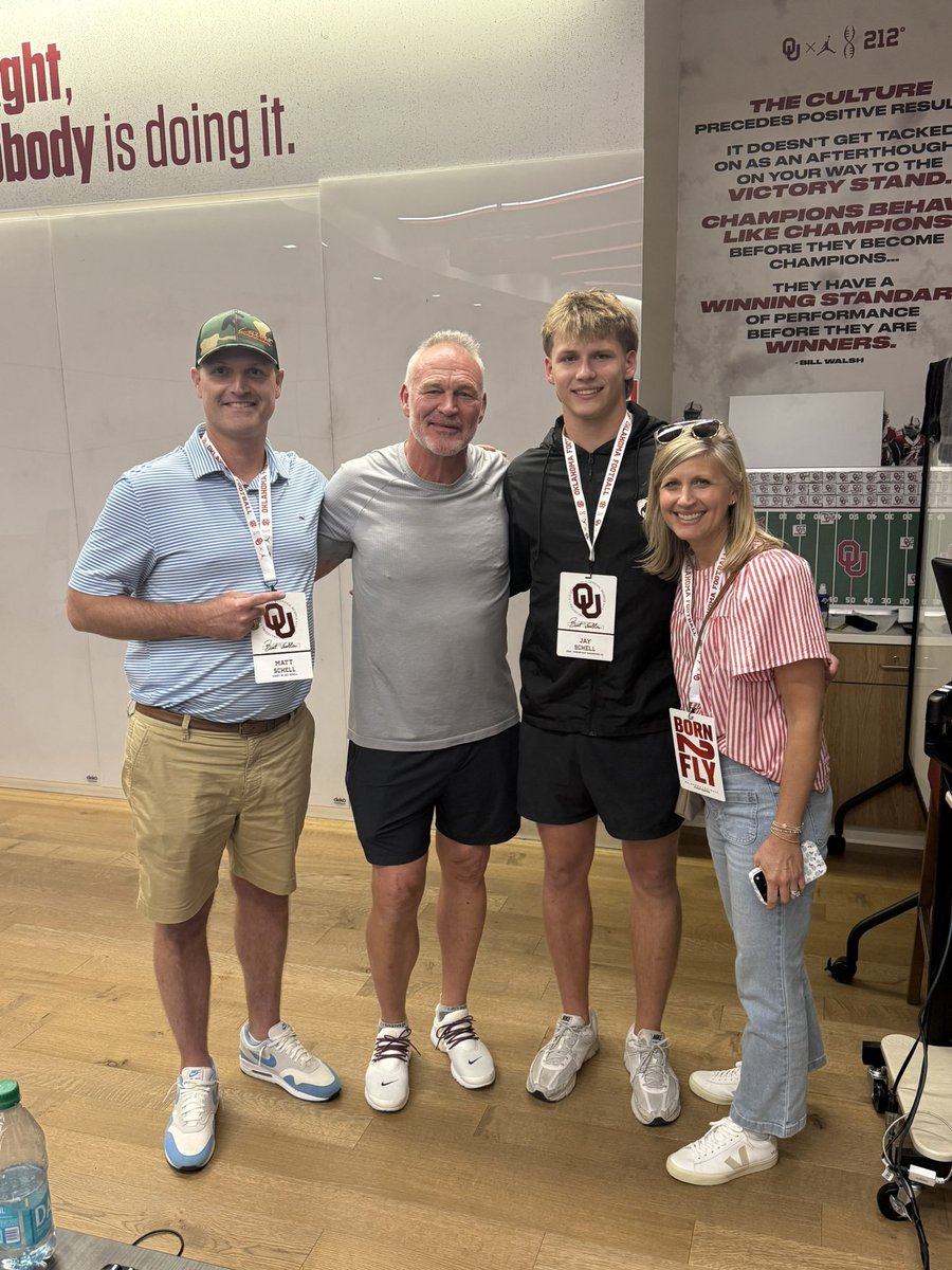 OUCrystalBall's tweet photo. New #Sooners On3 🏈 Prediction

⭐⭐⭐⭐ 2028 LB Jay Schell
📏 6’2” / 215 lbs
🏫 Rabun Gap-Nachooche HS (Rabun Gap, GA)
🎚️ 60
✍️ By Steve Wiltfong
🎤⬇️ Vice President of Recruiting and Transfer Portal

Profile: https://t.co/YtihrXkJuL 

#OUDNA28 https://t.co/WN17H9h1eS