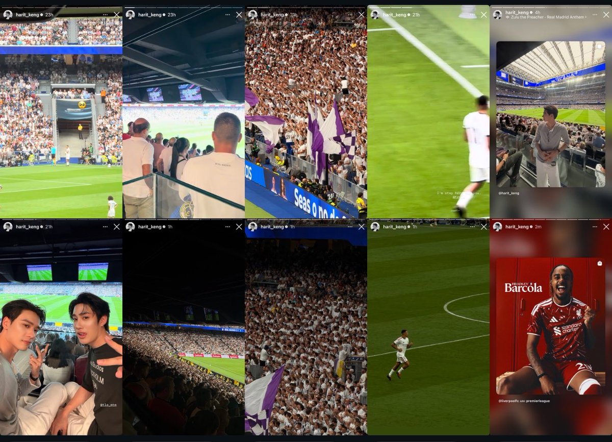 alymewgulfPH's tweet photo. you could quite tell how keng, our footballer enthusiast, is having the time of his life for the past 24 hours— his IGS is filled with his sport. TRULY HAPPY THAT HARIT IS IN HIS ELEMENT. ⚽️🥅🏟️

#KengHarit https://t.co/RaScQRGnUu